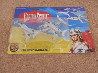 captain scarlet angle interceptors carded