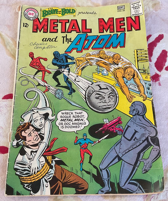 Metal Men And The Atom comic #55 1964 DC 