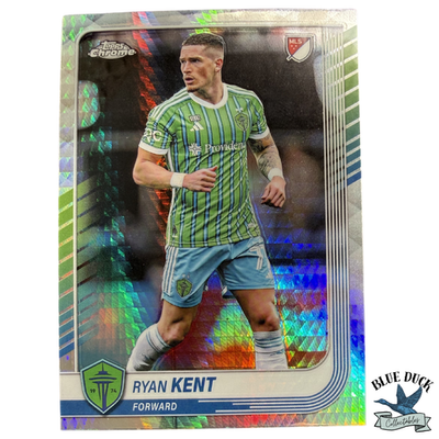 #ad 2025 Topps Chrome MLS Ryan Kent #22 Prism Refractor Seattle Sounders FC $1.99