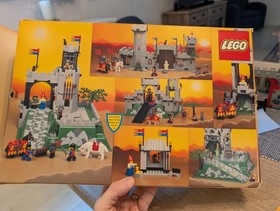 LEGO Castle: King's Mountain Fortress (6081) 99% Complete with/ Box And Manual