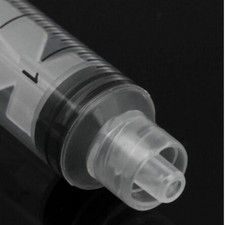 100x 5mL Syringe Luer Lock Screw-In Tip Liquid Plastic 5cc Sterile Feeder Clear