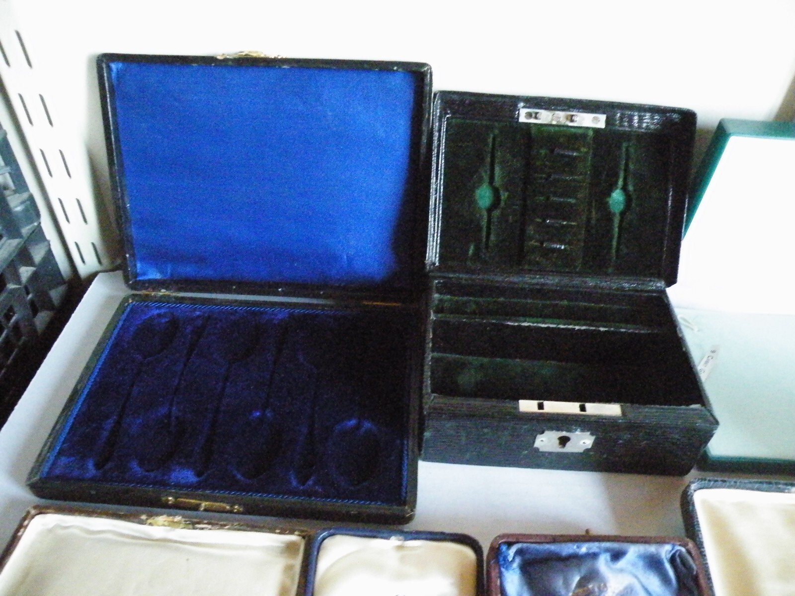 COLLECTION OF 12 VINTAGE JEWELLERY BOXES eBay