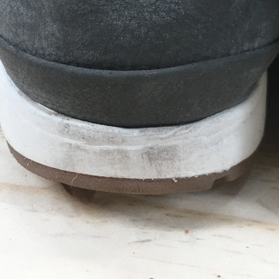 BOC Born Zapatos Mujer 9.5 M Khloé Tenis Gris Con Cordones Parte Superior Baja Punta Redonda Informales Foto 4 de 4