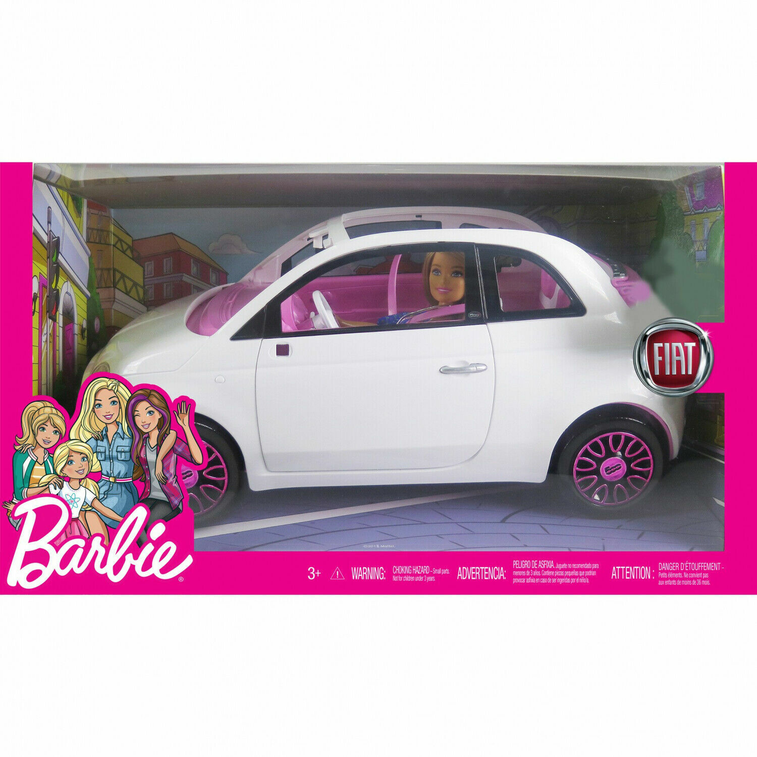 barbie fiat auto