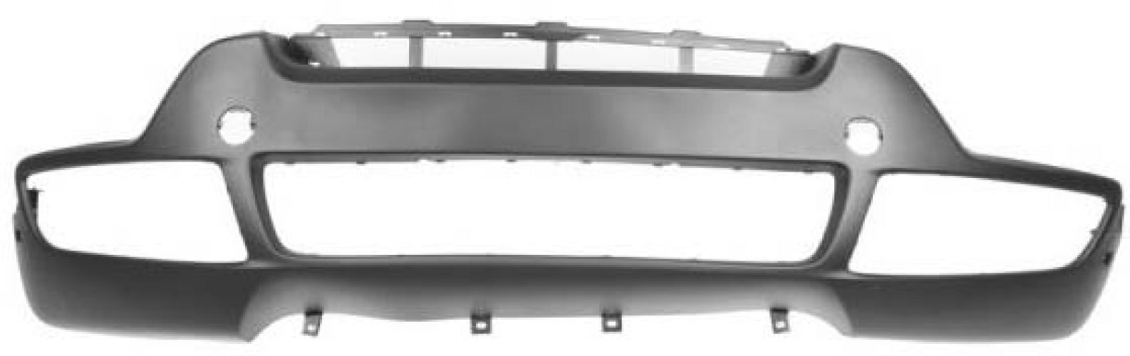Pare-choc avant pour BMW X5 E70 2006-2010 en plastique ABS noir amorcé