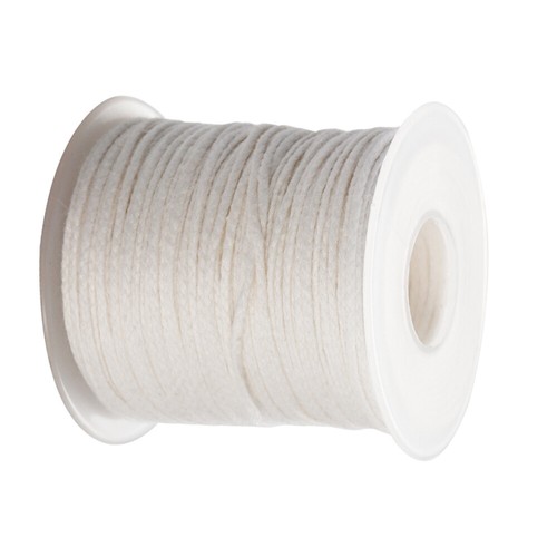 1 Roll Braided Wicks Unique Practical Low Smoke Candle Wick