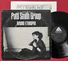 PATTI SMITH GROUP~RADIO ETHIOPIA LP GARAGE PUNK ROCK ARISTA AB 4097 PRC