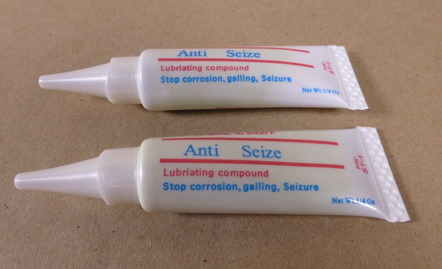 SAFTEZE High Temp 2000 Deg F AntiSeize Lubricating Compound, 1/4