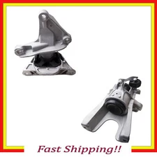 Right Engine Mount & Left Transmission Mount For 16-21 Honda Civic 1.5L Set 2PCS