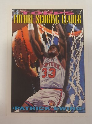 Patrick Ewing New York Knicks 1993-94 Topps NBA Trading Card #390
