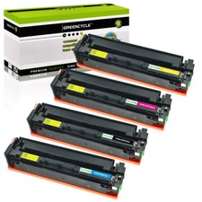 4PK CF400A 201A Toner Cartridges Black  Color Set For HP LaserJet M252dw M277dw