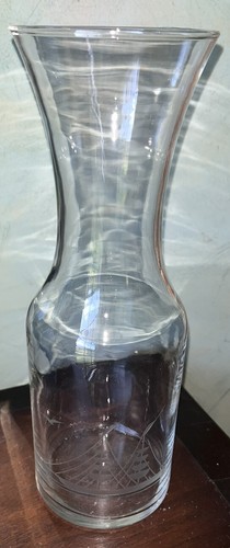 Libbey Glass Etched Sailboat Design Carafe Decanter - Beautiful - ~12” Tall - Picture 2 of 3