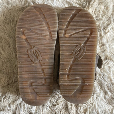 Vintage y2k skechers brown leather fisherman jammers sandals mens 10 chunky Y2K Skechers Fisherman Sandals Jammers Men main image 2