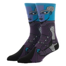 Guardians of the Galaxy Crew Socks Nebula Character GOTG Marvel Comics Avengers