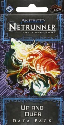 Android Netrunner Lcg Up and Over Data Pack Fantasy Flight Games 1. Edition