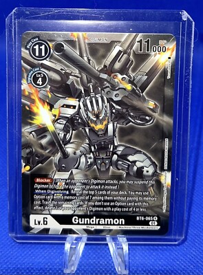 GUNDRAMON BT6-065 DOUBLE DIAMOND DIGIMON TCG