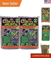 Eco Earth All-Natural Coconut Fiber Substrate, 8 Quarts - Perfect for Reptiles 