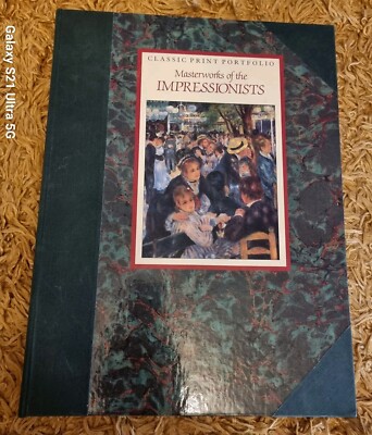 Meisterwerke der Impressionisten - klassische Druckmappe - 9 Drucke