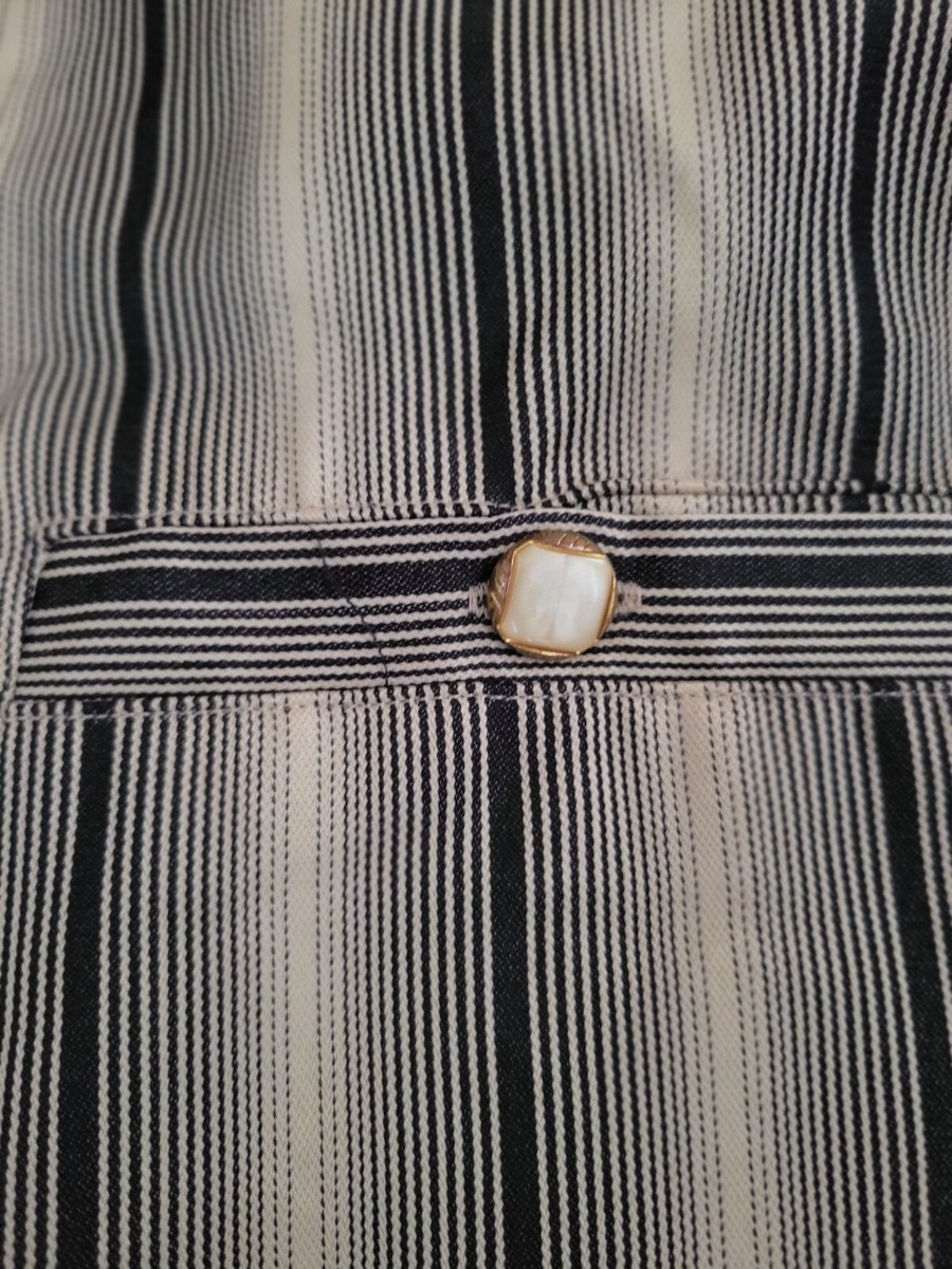 Trust Casual cigar shirt Walking Suit long Sleeve Pimp scarface