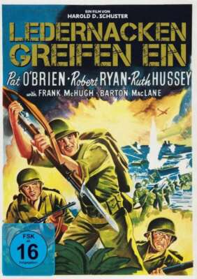 LEDERNACKEN GREIFEN AN Pat O'Brien ROBERT RYAN Marine Raiders 1944 DVD NEU 
