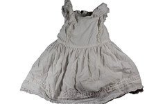 Baby B gosh White Eyelet A-Line Sundress Kids Size 18M