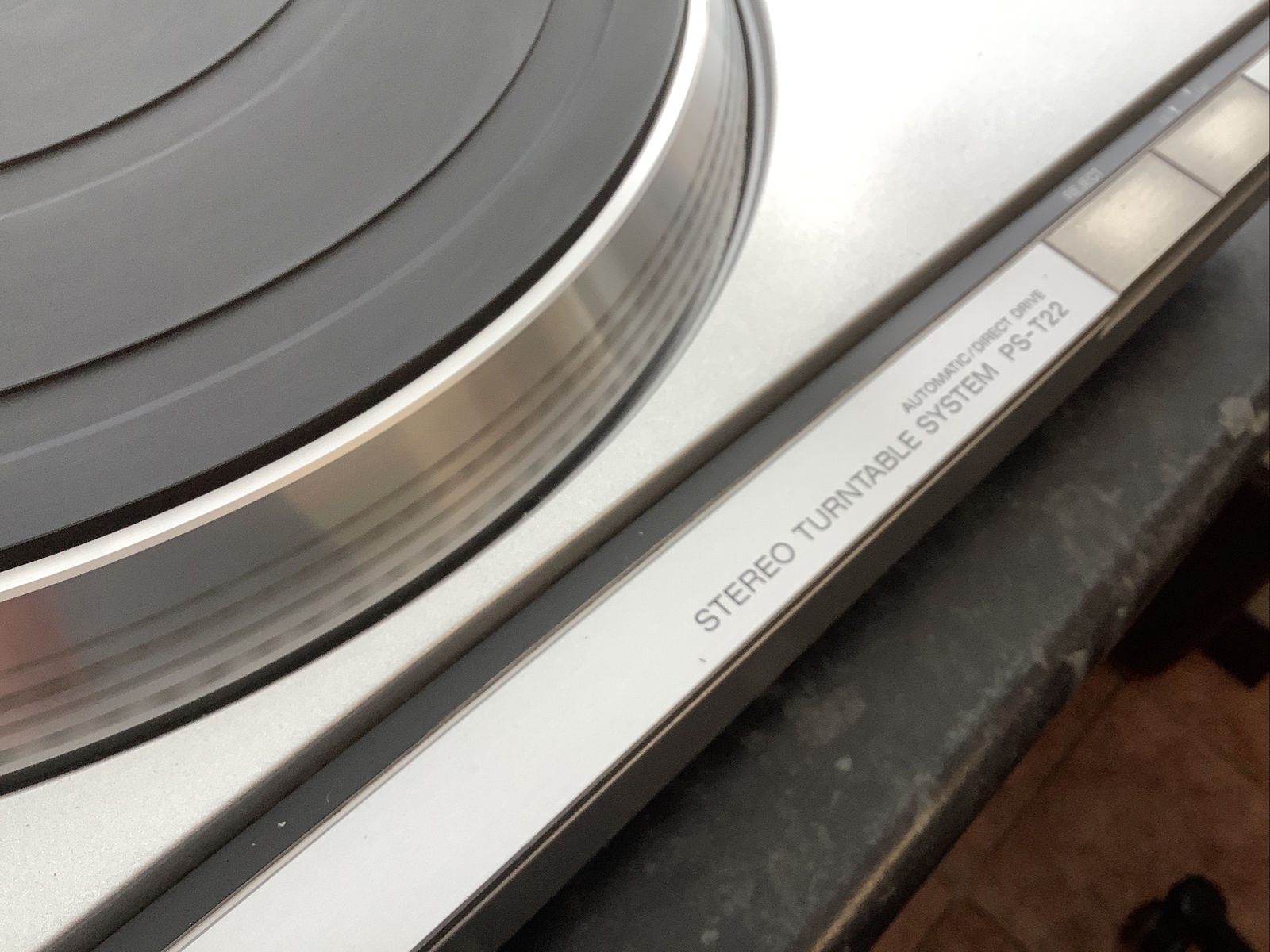 Sony PST22 SemiAutomatic Direct Drive Turntable , Needs Cartridge/ Stylus eBay