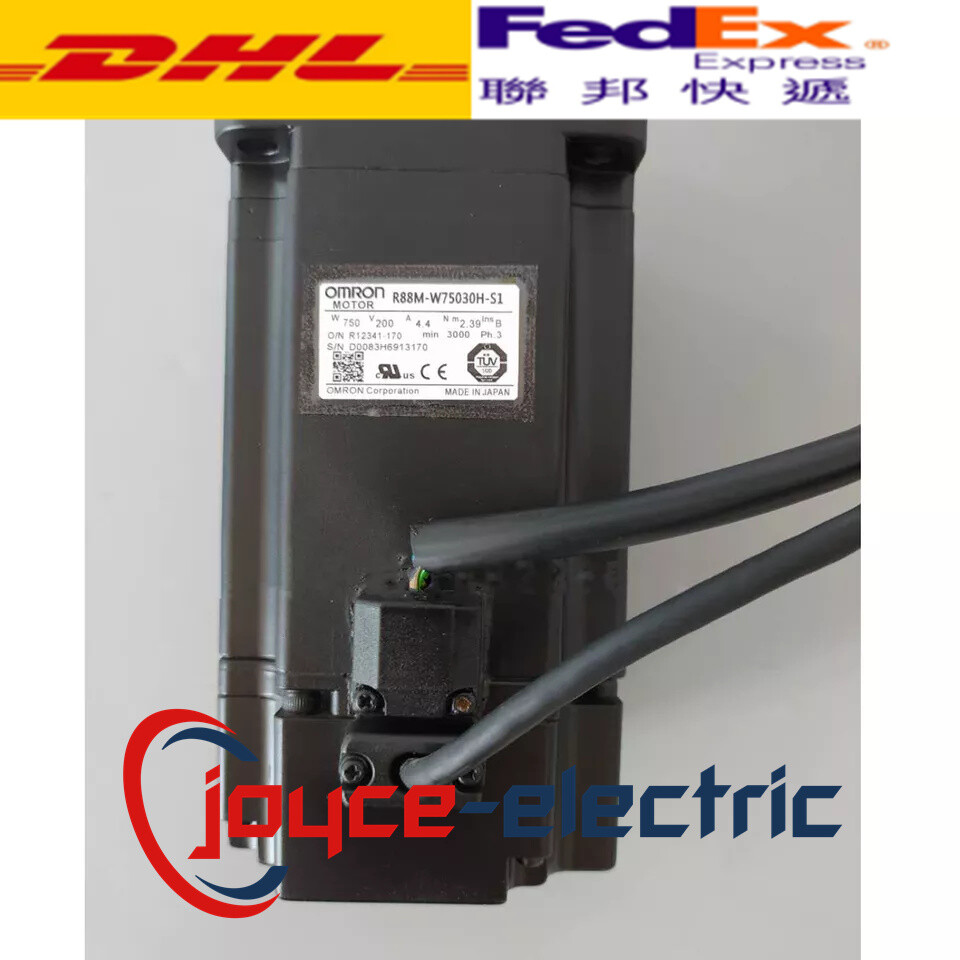 New Omron R88M-W75030H-S1 AC Servo Motor Expedited Shipping 12