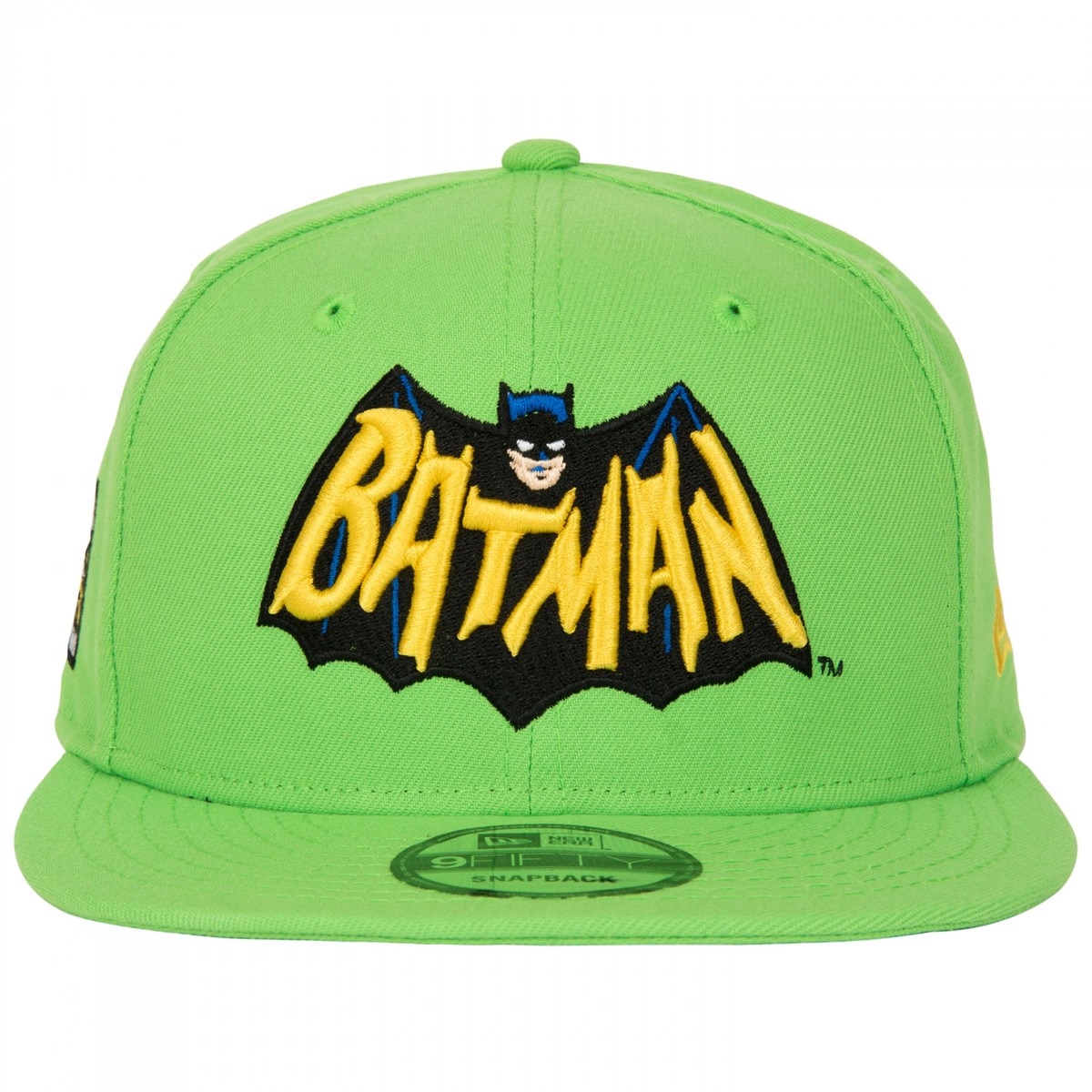 Batman 1960s Lime Green Colorway New Era 9Fifty Adjustable Hat