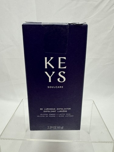Keys Soulcare Be Luminous Exfoliator 2.29oz/65g Alicia Keys Hojica/Lactic Acid - Picture 2 of 6