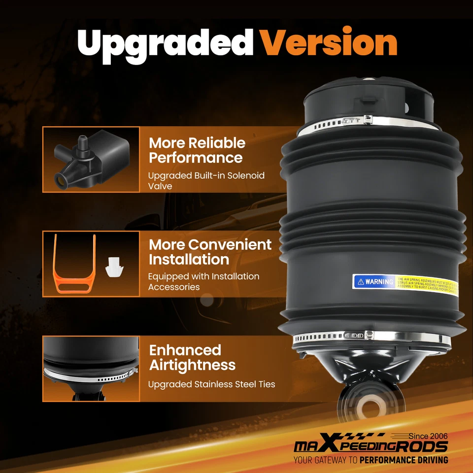 2x Federbalg 2Pins Hinten L&R for Mercedes-Benz E-Klasse S211 A2113200925 - Bild 3 von 4