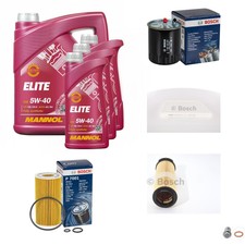 BOSCH Inspektionspaket 8L MANNOL ELITE 5W-40 für Mercedes C-Klasse T-Model