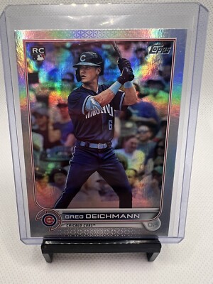 Greg Deichmann 2022 Topps Series 2 #395 ''Rainbow Foil'' SP Insert! Chicago Cubs