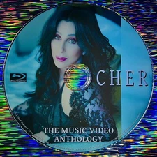 CHER Music Video Anthology Blu-ray DVD Sonny and Cher 50 Vids Alternates/Remixes