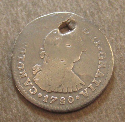 1780 F F/M Mexico 1 Real - Carolus III - Spanish Colonial Silver