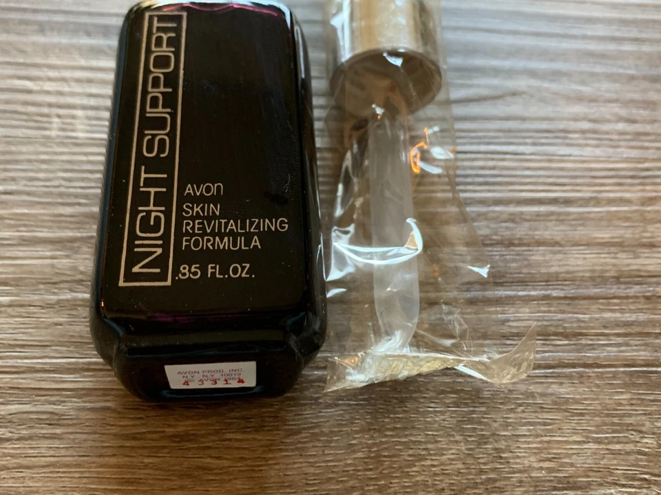 SUERO REVITALIZANTE PARA LA PIEL AVON NIGHT SUPPORT DE COLECCIÓN .85 FL OZ USADO Foto 4 de 4