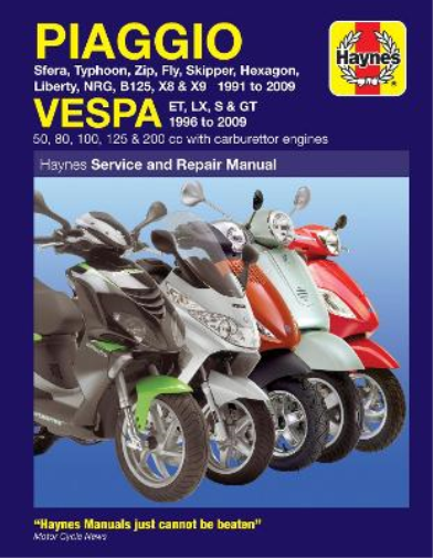 Matthew Coombs Piaggio (Vespa) Scooters (91 - 09) (Tascabile)