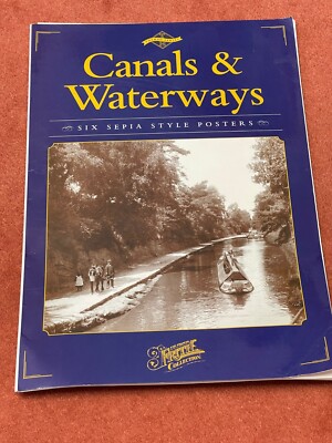 Canals & Waterways Francis Frith Collection Six Cepia Style POSTERS