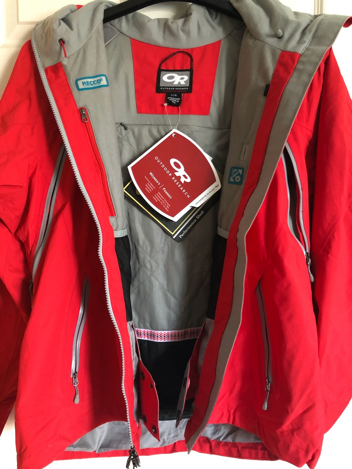 outdoor research ski shell
