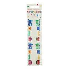 Mrs. Grossman's Stickers 3 Sheets - Trains - Primary Colors - Retired