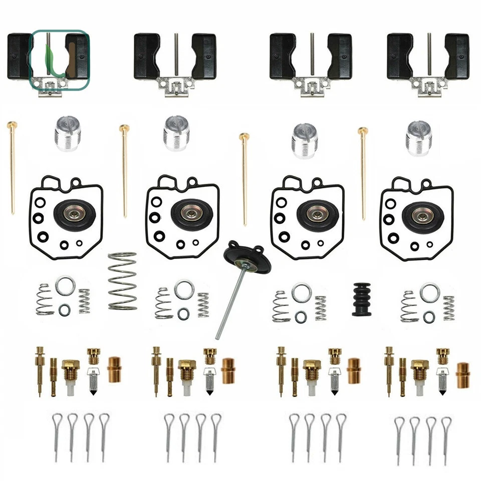 Kit de reconstrucción de reparación de carburador para Honda Goldwing GL1100 1980-1983 nuevo Foto 3 de 4