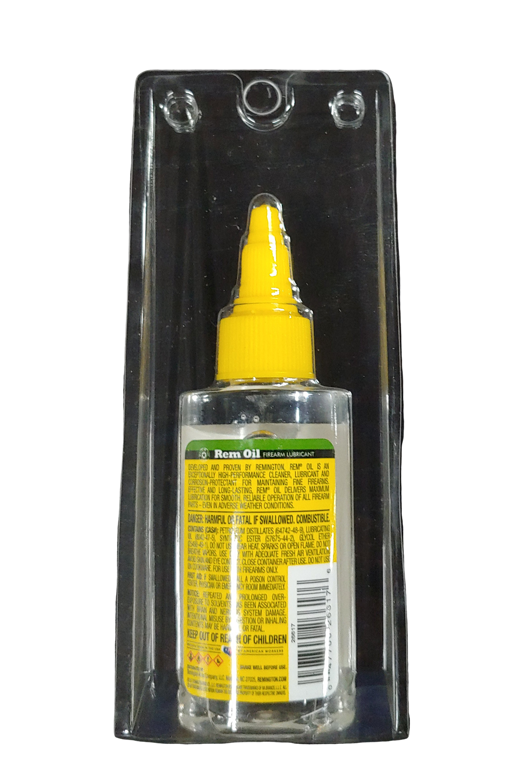 Remington Rem Oil Cleans Dirt/Grime 1 oz. Plastic Squeeze Bottle 26617
