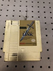 Zelda II 2: The Adventure of Link Nintendo NES - Cartucho Dorado Funda Aut&eacute;ntica