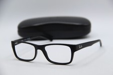 NEW RAY-BAN RB 5268 5119 BLACK AUTHENTIC DESIGNER EYEGLASSES W/CASE 50-17