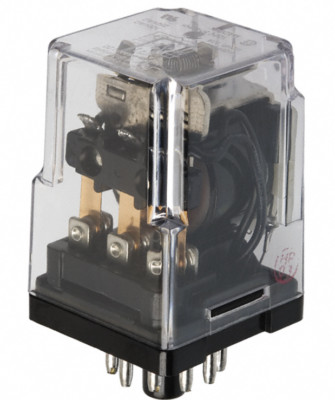 Tyco Electronics KRPA-14AG-120 10A 1/3HP General Purpose Ice-Cube Relay Used