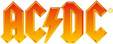 AC/DC Logo Aufkleber Sticker Angus Rock Metal Heavy ca. 17x7 cm