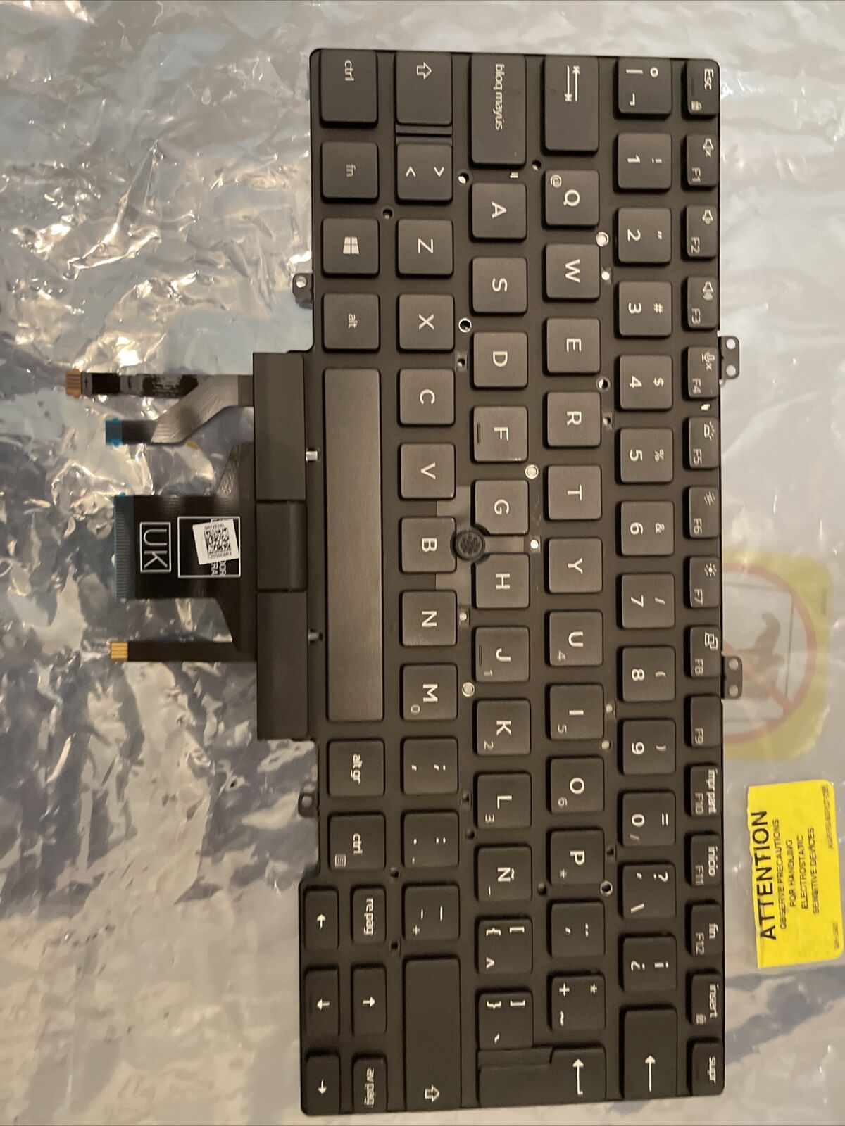 Latitude E5400 Black French Canadian Laptop Keyboard NSK-L70BC 9YKT7 09YKT7 CN-09YKT7 CN-0CR07W 0CR07W PK130R81A09 by EbidDealz 