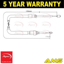 Fits Citroen C3 2009-2017 DS DS3 2015-2019 Hand Brake Cable Rear Apec 474658