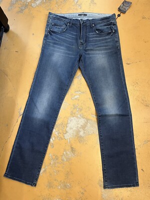 STITCH'S NEW! Men's Dark Wash BARFLY SLIM LEG Jeans Sz 36x33 NWT!