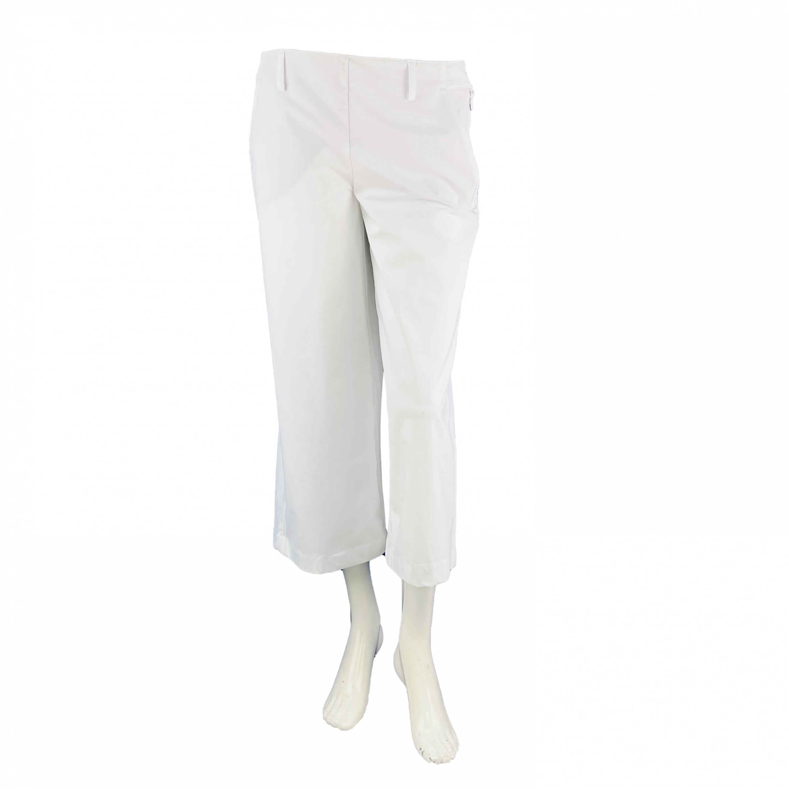 Chervo Mujer Pantalones Pirata Culote Solitario Sol Bloquear Blanco 100 Gr.36