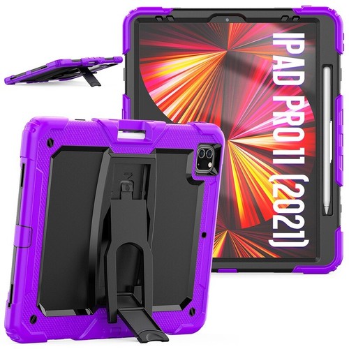 For iPad Pro 11" 12.9" 1/2/3/4/5/6th Gen Heavy Duty Shockproof Stand Case Cover - Picture 24 of 114
